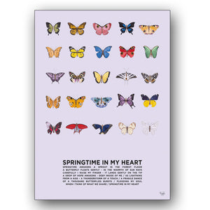 Springtime in My Heart<br>Kunst-print