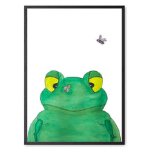 Load image into Gallery viewer, Frede the Frog&lt;br&gt;Several variants&lt;br&gt;&lt;i&gt;With&lt;/i&gt; and &lt;i&gt;without&lt;/i&gt; word
