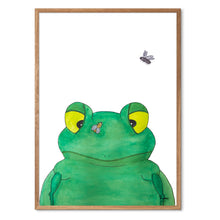 Load image into Gallery viewer, Frede the Frog&lt;br&gt;Several variants&lt;br&gt;&lt;i&gt;With&lt;/i&gt; and &lt;i&gt;without&lt;/i&gt; word

