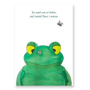 Frede the Frog<br>Several variants<br><i>With</i> and <i>without</i> word