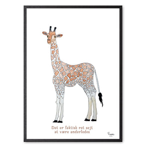 Giraffen Gabi<br>Flere varianter<br><i>Med</i> og <i>uden</i> ord