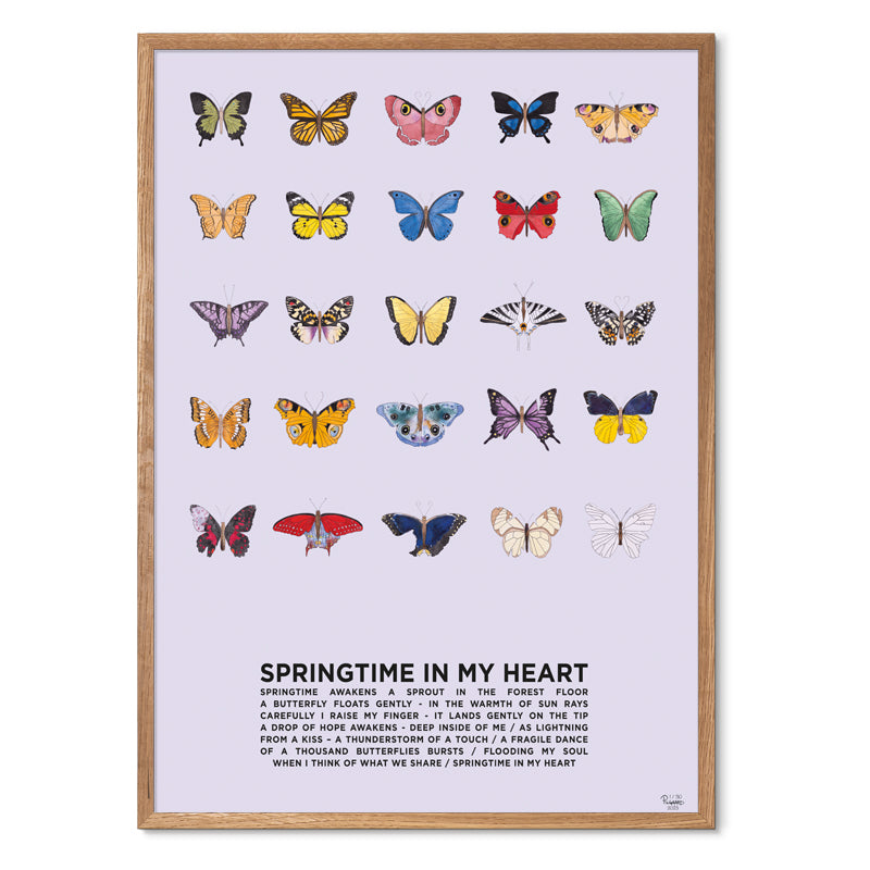 Springtime in My Heart<br>Kunst-print